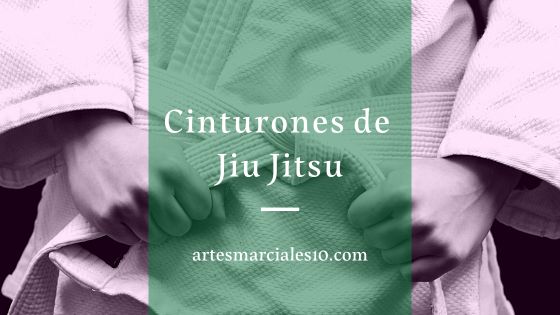 Cinturones de Jiu Jitsu